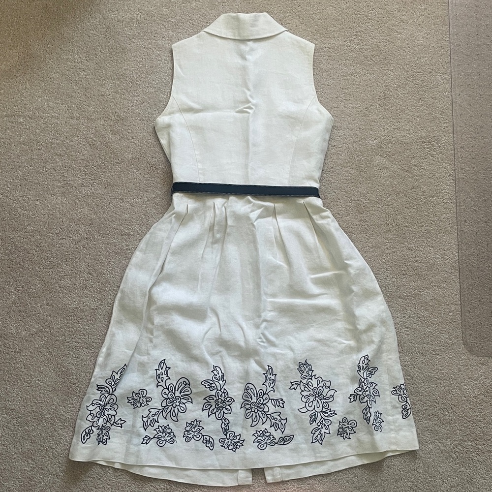 Oscar de la Renta Linen dress - Picture 5 of 5